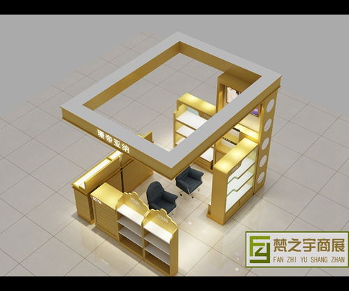 化妝品門店展柜設計制作 提升品牌形象的關鍵
